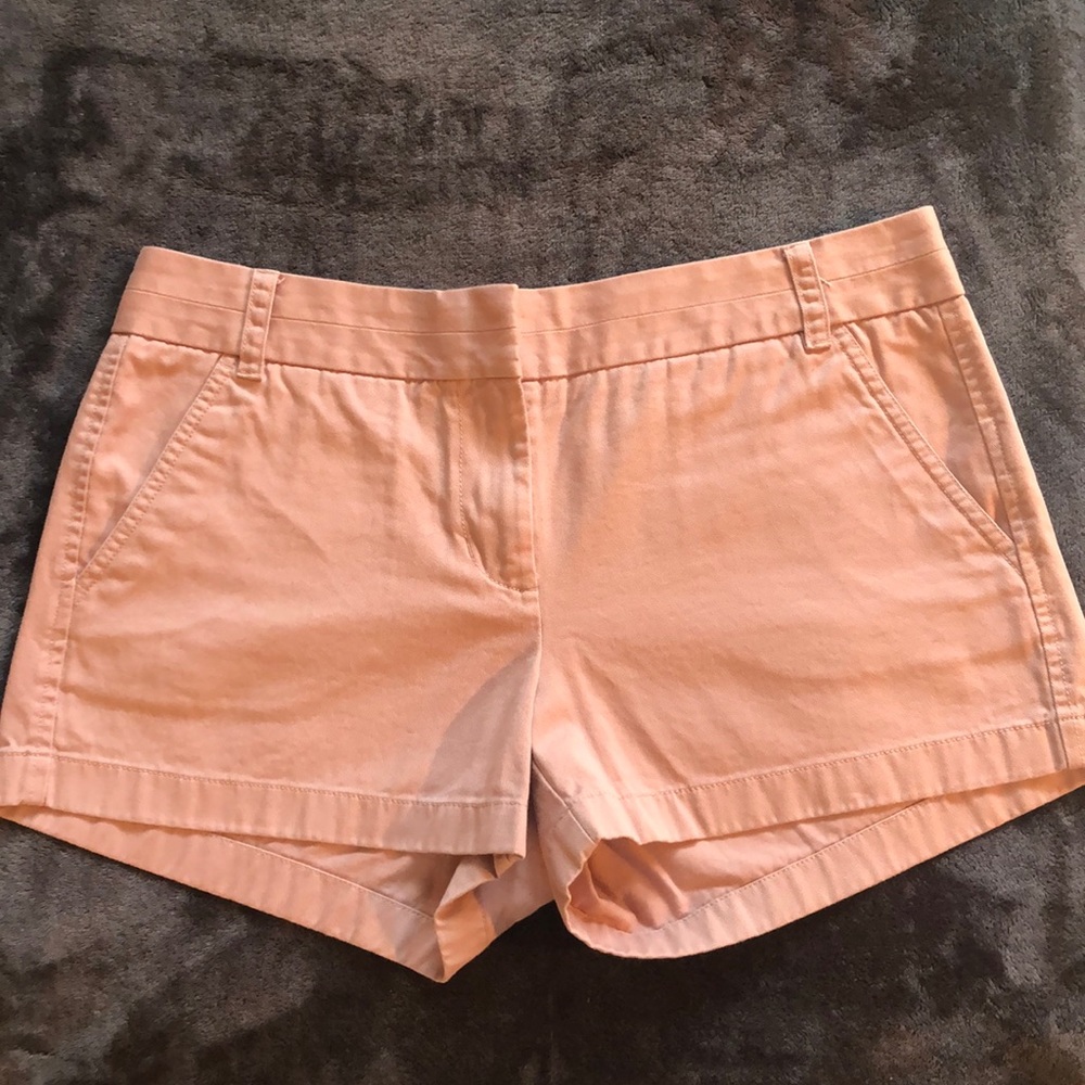 J. Crew 3” Chino Shorts - light pink